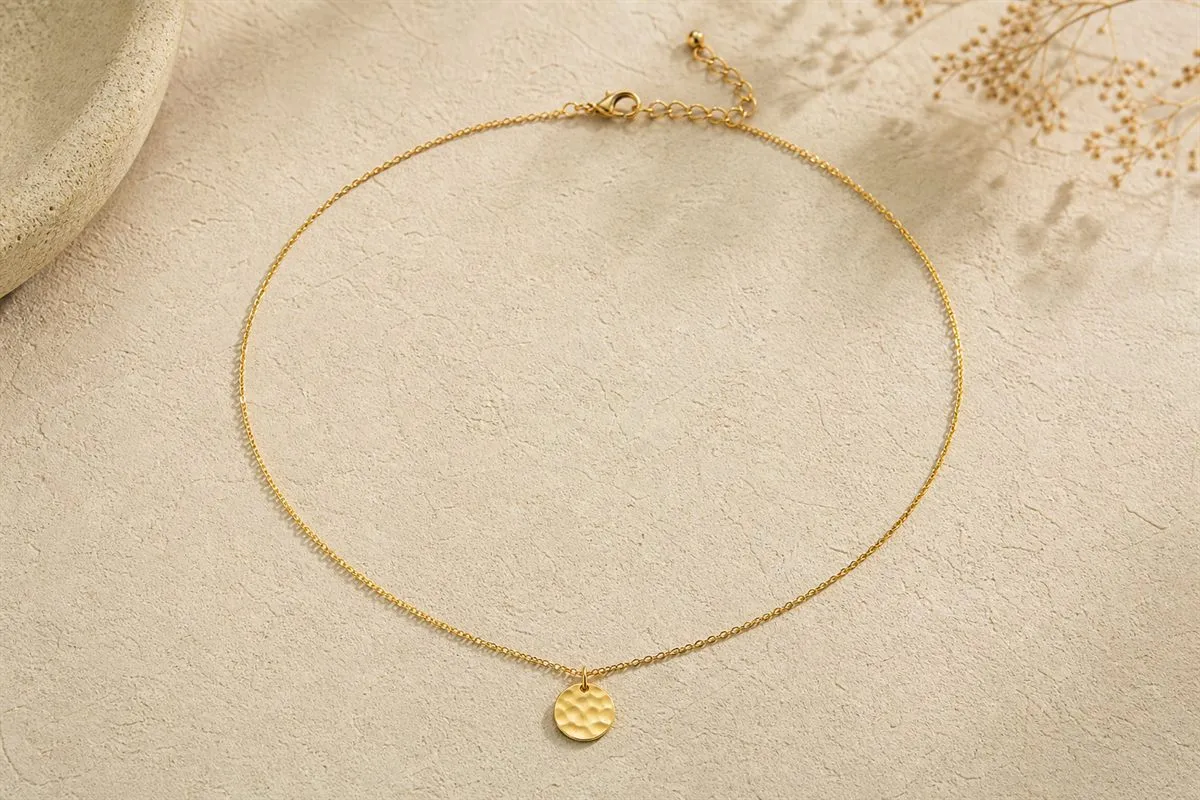 Collier Chaîne Fine Plaqué Or No.05