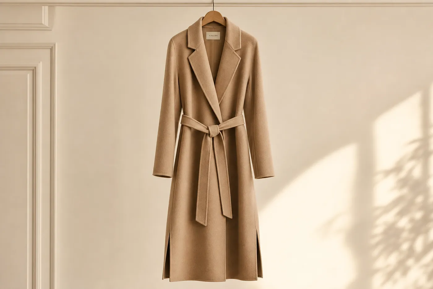 Iconic Belted Long Coat Muse