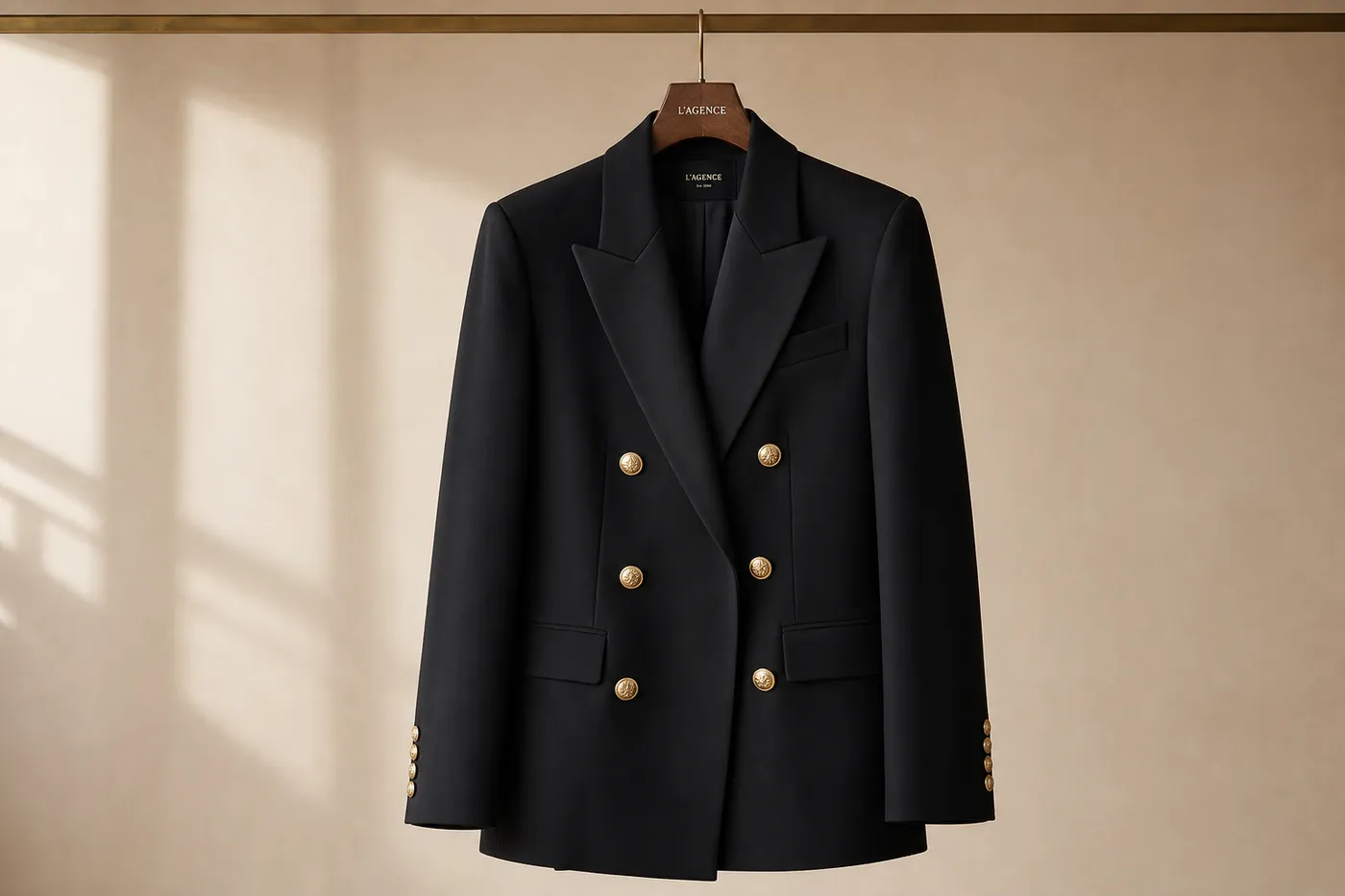 Iconic Double-Breasted Tailored Jacket